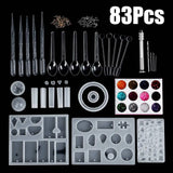 Silicone Injection Molds Set for DIY Jewelry Making Craft
