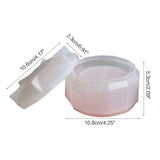 Round Bottle Cup Epoxy Casting Mold for DIY Jewelry Storage Jar Box