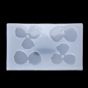 Silicone Flower Petal Earring Pendant Resin Mold DIY Hand Crafts