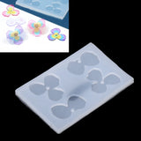 Silicone Flower Petal Earring Pendant Resin Mold DIY Hand Crafts