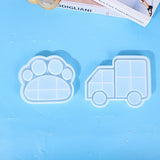 Silicone Jewelry Tray Epoxy Resin Mold Cat Paw Teapot Mat Home Decor