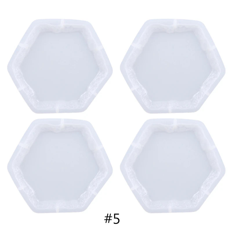 Silicone Jewelry Tray Epoxy Resin Casting Mold Teapot Mat Tray Mold