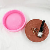 Silicone Jewelry Tray Epoxy Resin Mold Teapot Mat Coaster Decoration