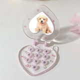 Heart Photo Frame Keychain Mold for DIY Jewelry Making