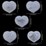 Silicone Keychain Mold Pendant Molds DIY Candy Crafts Jewelry Making Tools