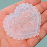 Silicone Keychain Mold Pendant Molds DIY Candy Crafts Moulds Gadgets