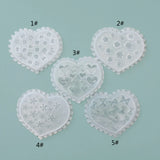 Silicone Keychain Mold Pendant Molds DIY Candy Crafts Moulds Gadgets
