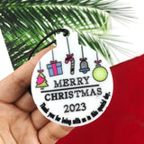 Silicone Keychain Molds Christmas Crafts Jewelry Making Tools