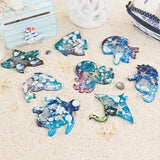 Silicone Keychain Mould Marine Animals DIY Clay Mold