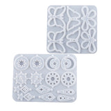 Silicone Keychain Resin Mold Star Epoxy Casting Molds for Pendant Jewelry Making