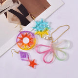 Silicone Keychain Resin Mold Star Epoxy Casting Molds for Pendant Jewelry Making