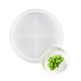 Silicone Soap Dish Resin Mold Epoxy Oval Round Tray Jewelry Ring Holder Ashtray
