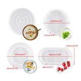 Silicone Soap Dish Resin Mold Epoxy Oval Round Tray Jewelry Ring Holder Ashtray