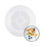 Silicone Soap Dish Resin Mold Epoxy Oval Round Tray Jewelry Ring Holder Ashtray