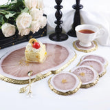 Irregular Oval/Round Coaster Resin Mold Large Tray Silicone