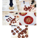 Silicone Mat Pad for Wax Seal Stamp 16-cavity with Sticky Dots