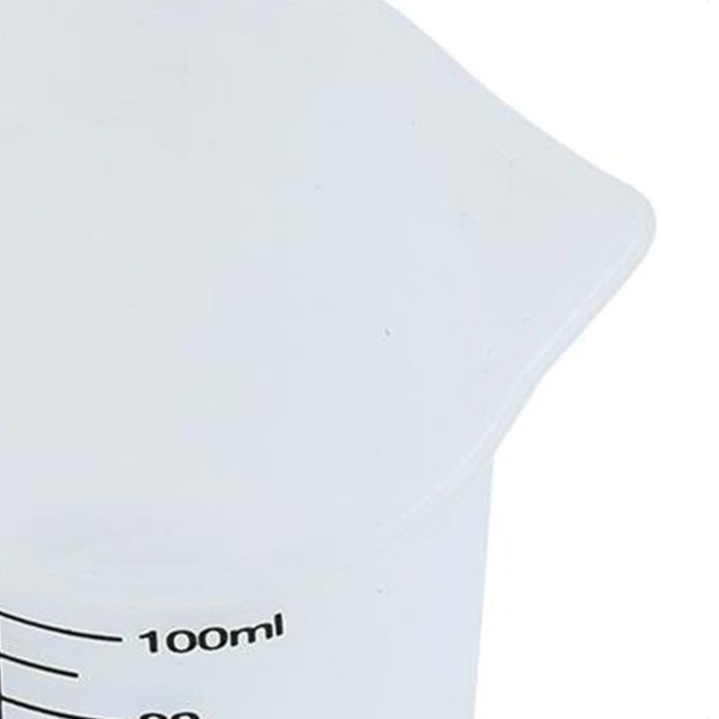 Silicone Measuring Cups 500ml and 250ml Reusable Resin Measuring Cup