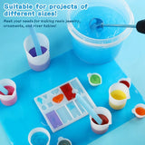 Silicone Measuring Cups For Epoxy Resin 250&100Ml, Easy Clean