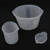 Silicone Measuring Cups For Epoxy Resin, 250&100Ml, Epoxy Mixer