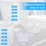 Silicone Measuring Cups for Epoxy Resin - 250&100ml