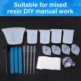 Silicone Measuring Cups For Epoxy Resin Supplies