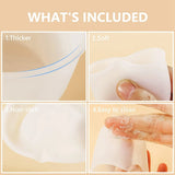Silicone Measuring Cups for Epoxy Resin 600&100ml Cups, Stir Sticks