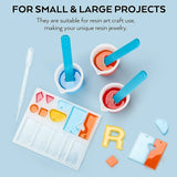 Resin Mixing Cups Kit with Stir Stick, Pipettes, Finger Cots