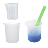 Silicone Measuring Cups for Resin Graduated Cups Epoxy Mixing Cups