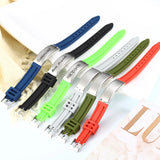 Engraved Silicone Men's Bracelet Adjustable Wristband Gift