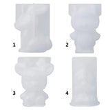 3D Animal Rabbit Deer Christmas Silicone Mold DIY Jewelry Pendant Tools