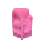 Silicone Mold 3D Girl Flower Pot Mould for Crafts