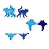 Silicone Mold Animal Series Epoxy Resin Mold DIY Keychain Pendant Jewelry