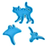 Silicone Mold Animal Series Epoxy Resin Mold DIY Keychain Pendant Jewelry