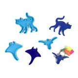 Silicone Mold Animal Series Epoxy Resin Mold DIY Keychain Pendant Jewelry
