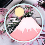 Silicone Mold Art Cup Mat DIY Mold Ornament Mold Decoration Tools