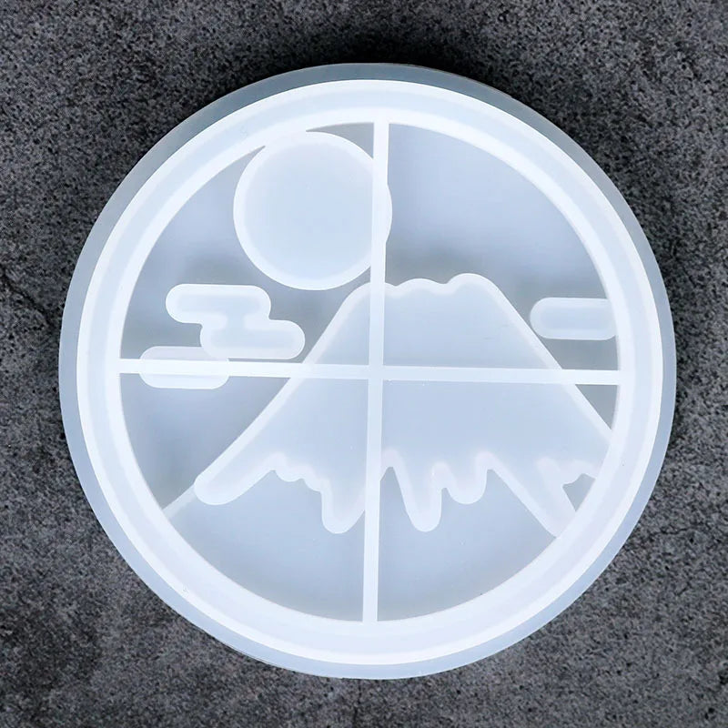 Silicone Mold Art Cup Mat DIY Mold Ornament Mold Decoration Tools