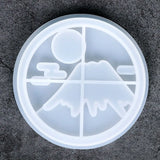 Silicone Mold Art Cup Mat DIY Mold Ornament Mold Decoration Tools