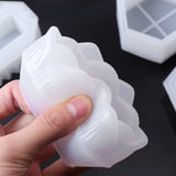 Silicone Mold Ashtray Resin Mold Heart-shaped Square Storage Box Mold