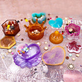 Silicone Mold Ashtray Resin Mold Heart-shaped Square Storage Box Mold