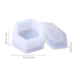 Silicone Mold Ashtray Resin Mold Heart-shaped Square Storage Box Mold