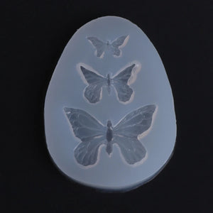 Silicone Mold Butterfly DIY Crafts Jewelry Decoration Pendant Phone Accessories