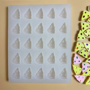 Tiny Mini Pizza Silicone Mold for Earring Jewelry Making