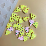 Tiny Mini Pizza Silicone Mold for Earring Jewelry Making