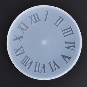 DIY Horoscope Roman Numeral Zodiac Clock Mold
