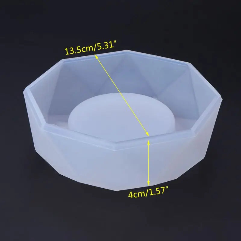 Silicone Mold Craft Ashtray Epoxy Resin Plaster