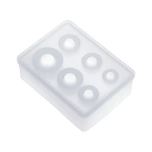 Silicone Mold Globe Pendant for DIY Jewelry Making Cake Resin Crafts