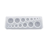 DIY Crystal Epoxy Resin Molds Round Cake Fondant Chocolate Tools