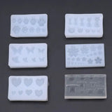 Silicone Mold DIY Crystal Jewelry Making Tool Nail Beauty Epoxy Resin