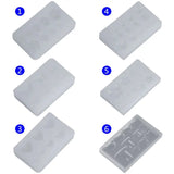 Silicone Mold DIY Crystal Jewelry Making Tool Nail Beauty Epoxy Resin