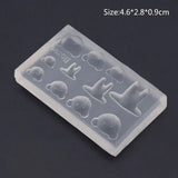 Silicone Mold DIY Crystal Jewelry Making Tool Nail Beauty Epoxy Resin